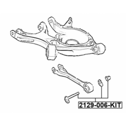 Alternative view of REPAIR KIT, CAMBER ADJUSTING ECCENTRIC BOLT
