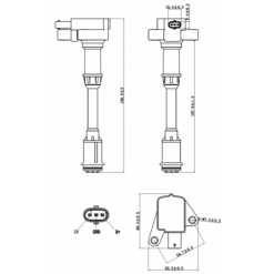 Alternative view of IGNITION COIL