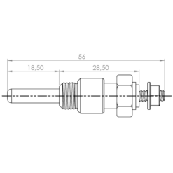 Alternative view of GLOW PLUG