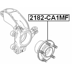 Alternative view of FRONT WHEEL HUB