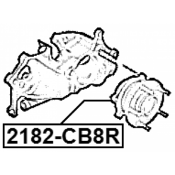 Alternative view of REAR WHEEL HUB