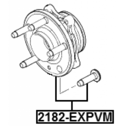 Alternative view of WHEEL HUB