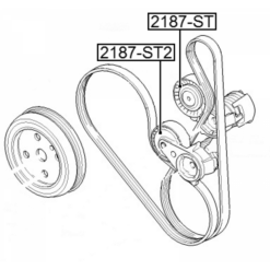 Alternative view of TENSION PULLEY