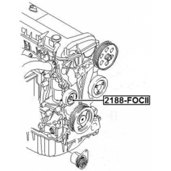 Alternative view of PULLEY IDLER KIT