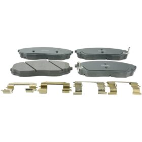 PAD KIT, DISC BRAKE, FRONT - KIT (WITH ANTI SQUEAL SHIM, WITH BRACKETS)