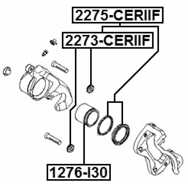 FRONT BRAKE CALIPER SLIDE PIN BOOT - Image 2