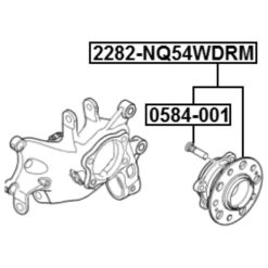 Alternative view of REAR WHEEL HUB