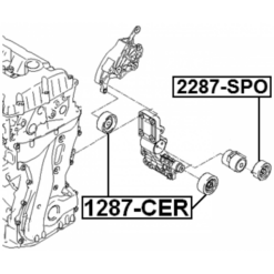 Alternative view of PULLEY TENSIONER KIT