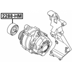 Alternative view of PULLEY IDLER