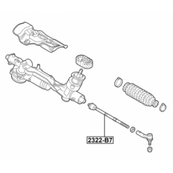 Alternative view of STEERING TIE ROD