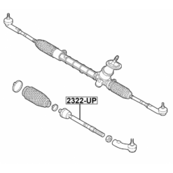 Alternative view of STEERING TIE ROD