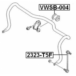 Alternative view of FRONT STABILIZER LINK / SWAY BAR LINK