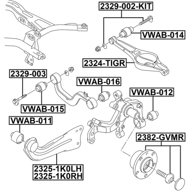 REAR RIGHT TRAILING ROD - Image 2