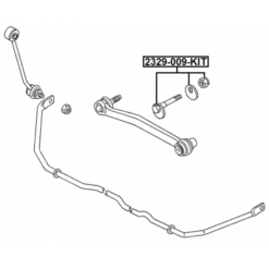 Alternative view of REPAIR KIT, CAMBER ADJUSTING ECCENTRIC BOLT