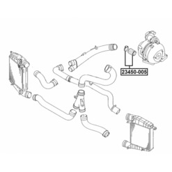 Alternative view of INTERCOOLER HOSE
