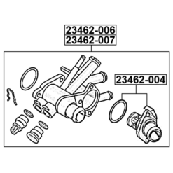 Alternative view of THERMOSTAT 105°C