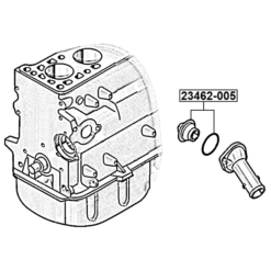 Alternative view of THERMOSTAT 87°C