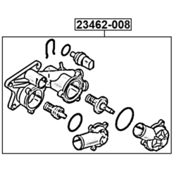 Alternative view of THERMOSTAT 80°C 95°C