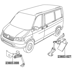 Alternative view of REAR LEVEL SENSOR (WITH BRACKET, WITH LINK)