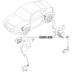 Alternative view of HEIGHT CONTROL SENSOR