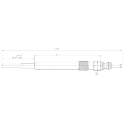 Alternative view of GLOW PLUG