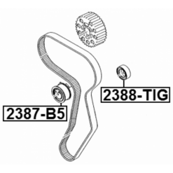 Alternative view of PULLEY IDLER