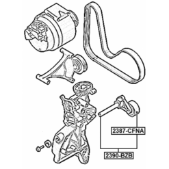 Alternative view of BELT TENSIONER