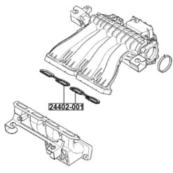 Alternative view of INTAKE MANIFOLD GASKET