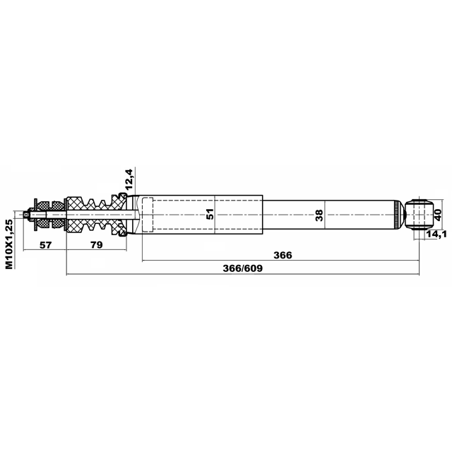 REAR SHOCK ABSORBER - Image 2