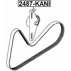 Alternative view of TENSION PULLEY