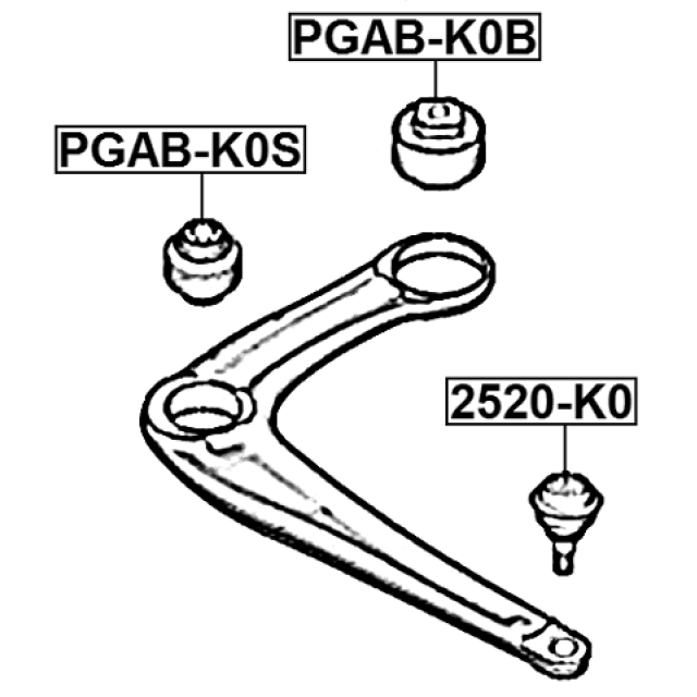 BALL JOINT FRONT STEERING KNUCKLE - Image 2