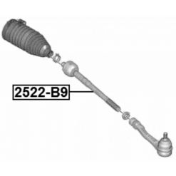 Alternative view of STEERING TIE ROD