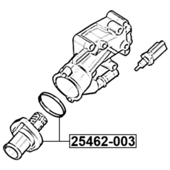 Alternative view of THERMOSTAT 89°C