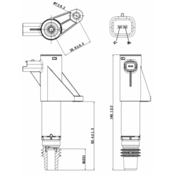 Alternative view of IGNITION COIL
