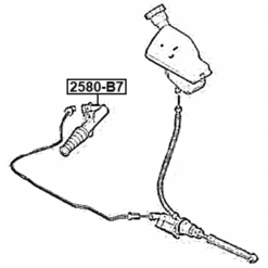 Alternative view of CLUTCH SLAVE CYLINDER