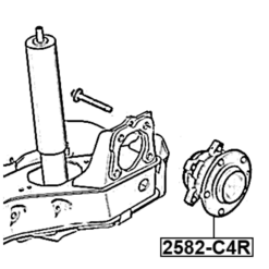 Alternative view of REAR WHEEL HUB