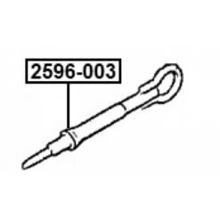 Alternative view of TOW HOOK