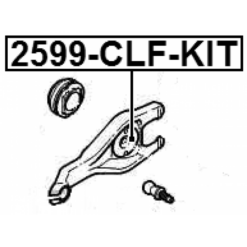 Alternative view of REPAIR KIT CLUTCH RELEASE FORK
