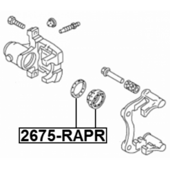 Alternative view of REAR BRAKE CALIPER REPAIR KIT (SET FOR ONE SIDE)