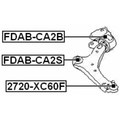 Alternative view of BALL JOINT FRONT LOWER ARM