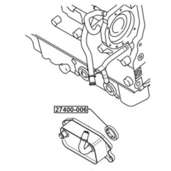 Alternative view of OIL COOLER SEAL RING