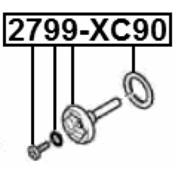 Alternative view of OIL CASING DRAIN PLUG