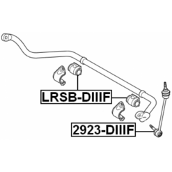 Alternative view of FRONT STABILIZER LINK / SWAY BAR LINK