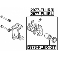 Alternative view of REPAIR KIT, REAR CALIPER PISTON D36.1