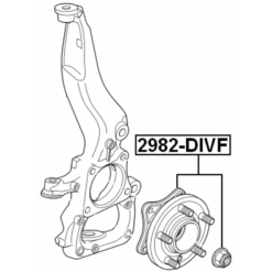 Alternative view of FRONT WHEEL HUB