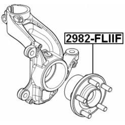 Alternative view of FRONT WHEEL HUB
