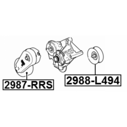 Alternative view of TENSION PULLEY