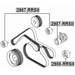 Alternative view of TENSION PULLEY
