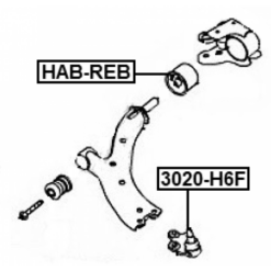 Alternative view of BALL JOINT FRONT LOWER ARM