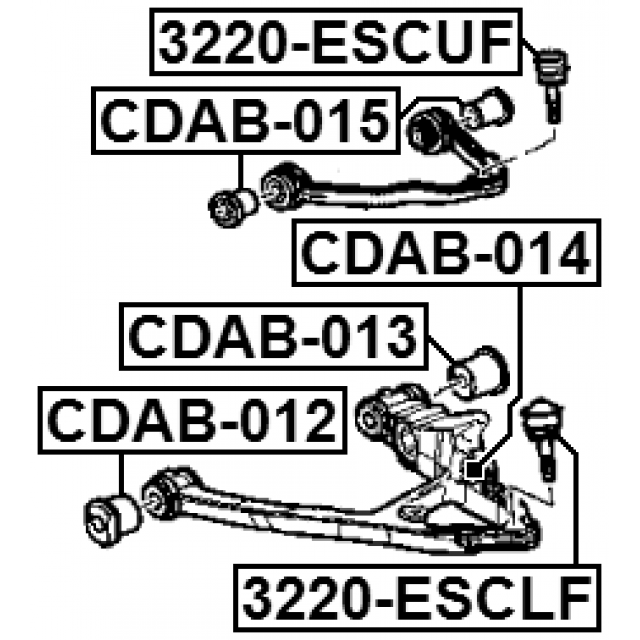 BALL JOINT FRONT LOWER ARM - Image 2